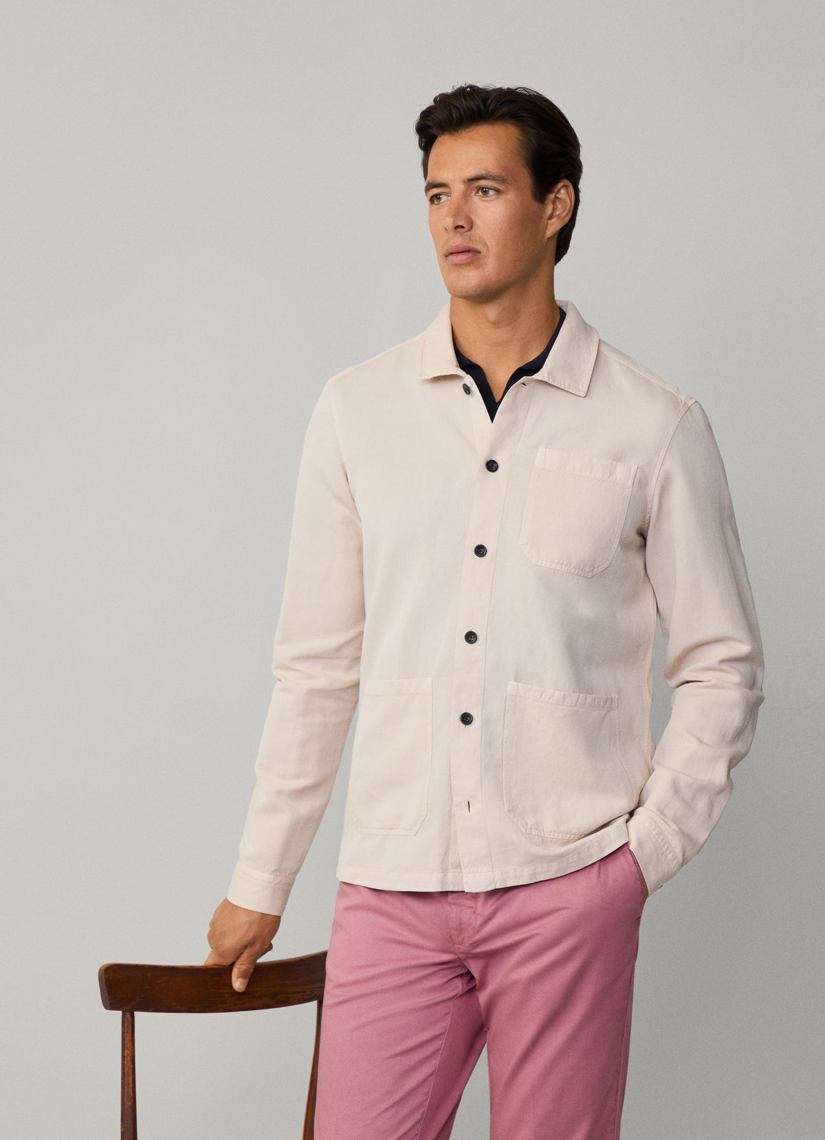 Garment Dyed Over Shirt