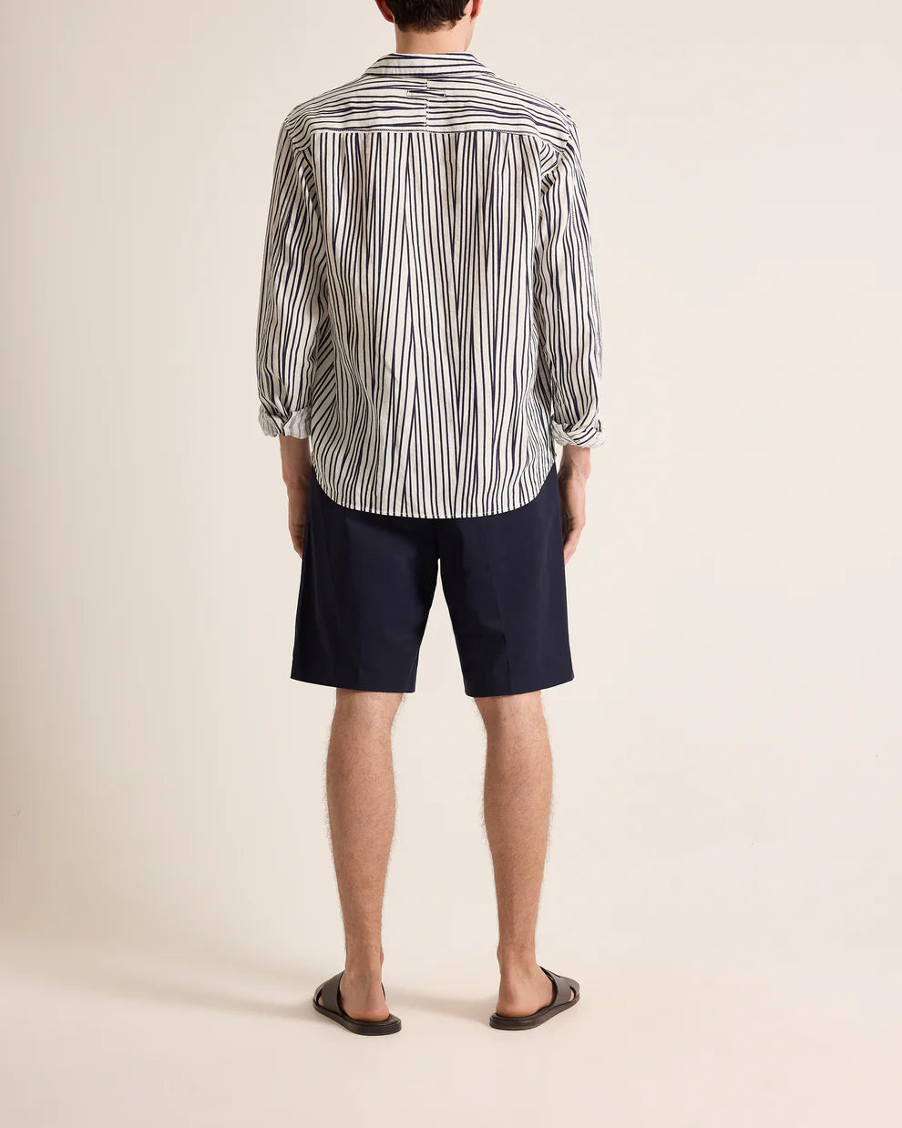 Grasmoor Linen Stripe Shirt