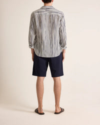 Grasmoor Linen Stripe Shirt