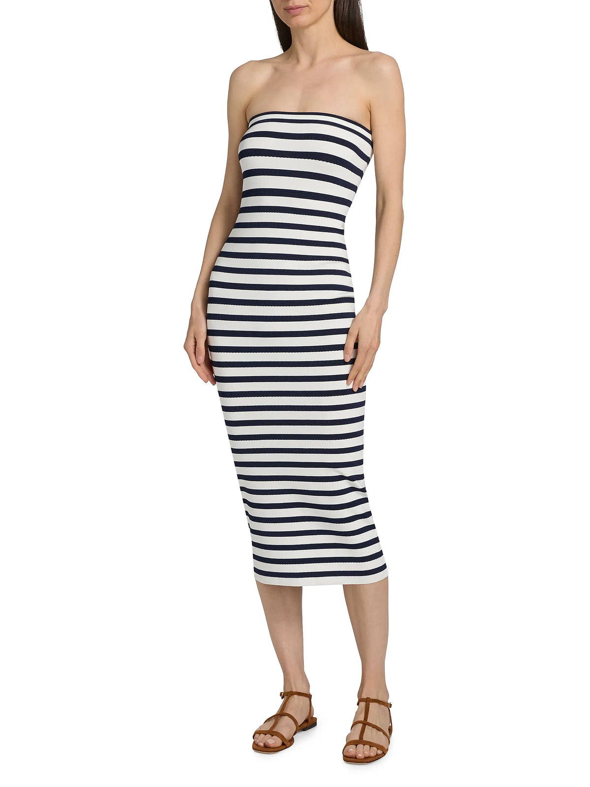 Gwynne Strapless Midi Dress