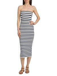 Gwynne Strapless Midi Dress