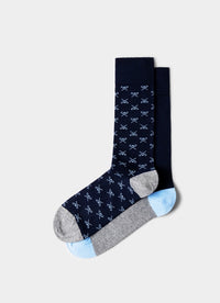 Two Pack Icon Socks
