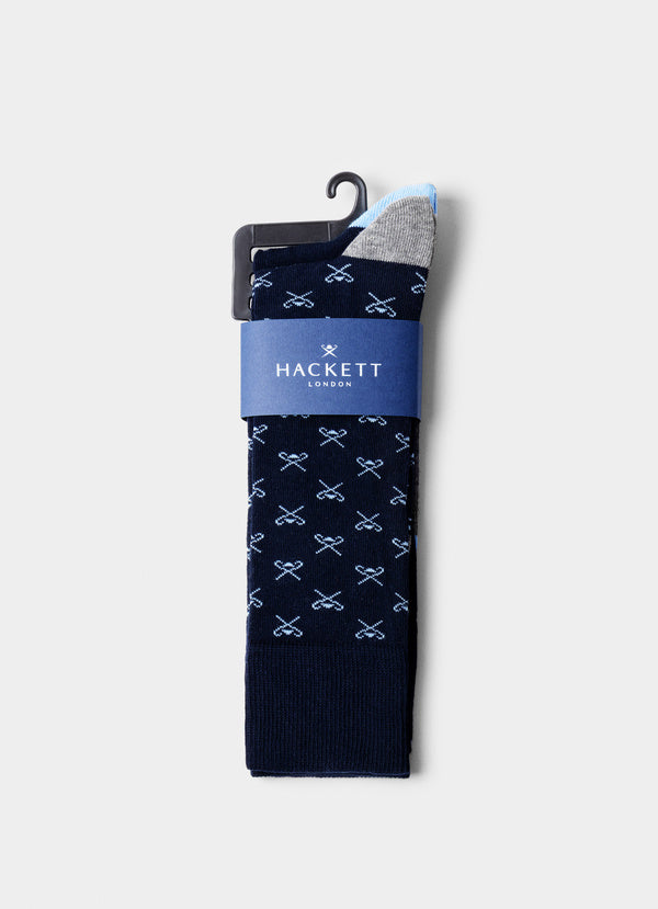 Two Pack Icon Socks