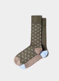 Two Pack Icon Socks