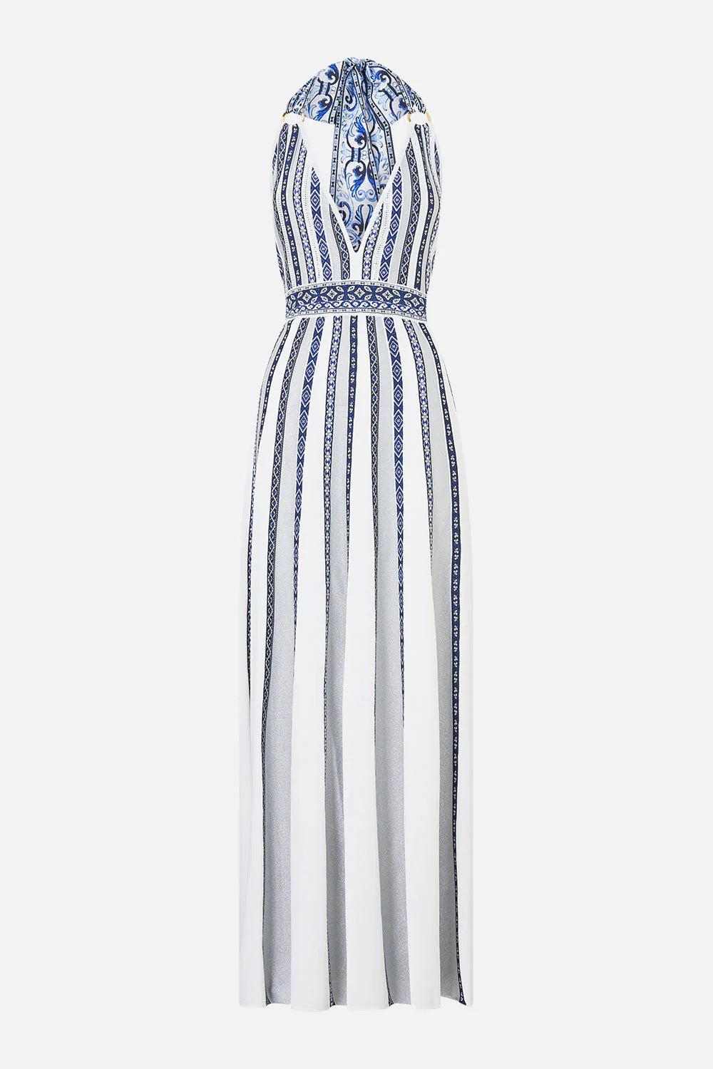 Halter Neck Knit Dress