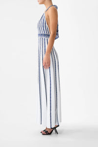 Halter Neck Knit Dress
