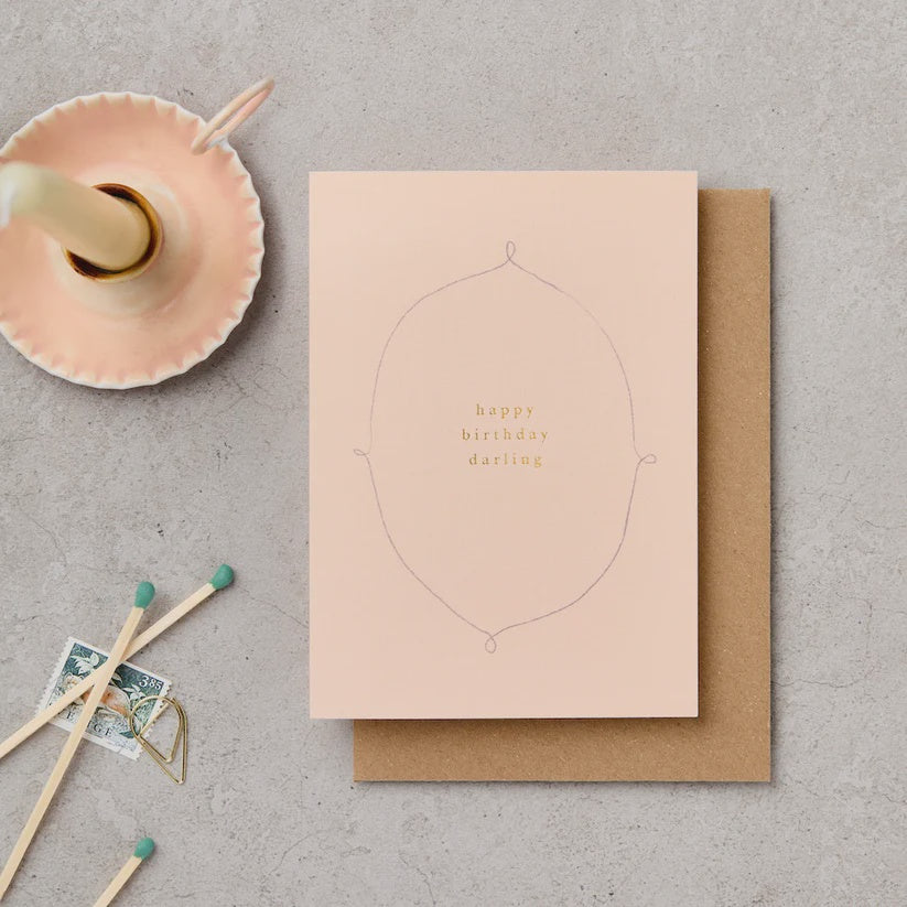 Happy Birthday Darling Card