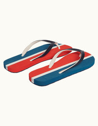 Haston O.B Stripe Flip Flops