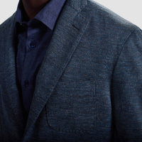 Heather Grey Two-Button Blazer