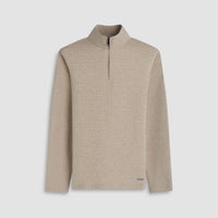 Heathered Waffle Quarter Zip