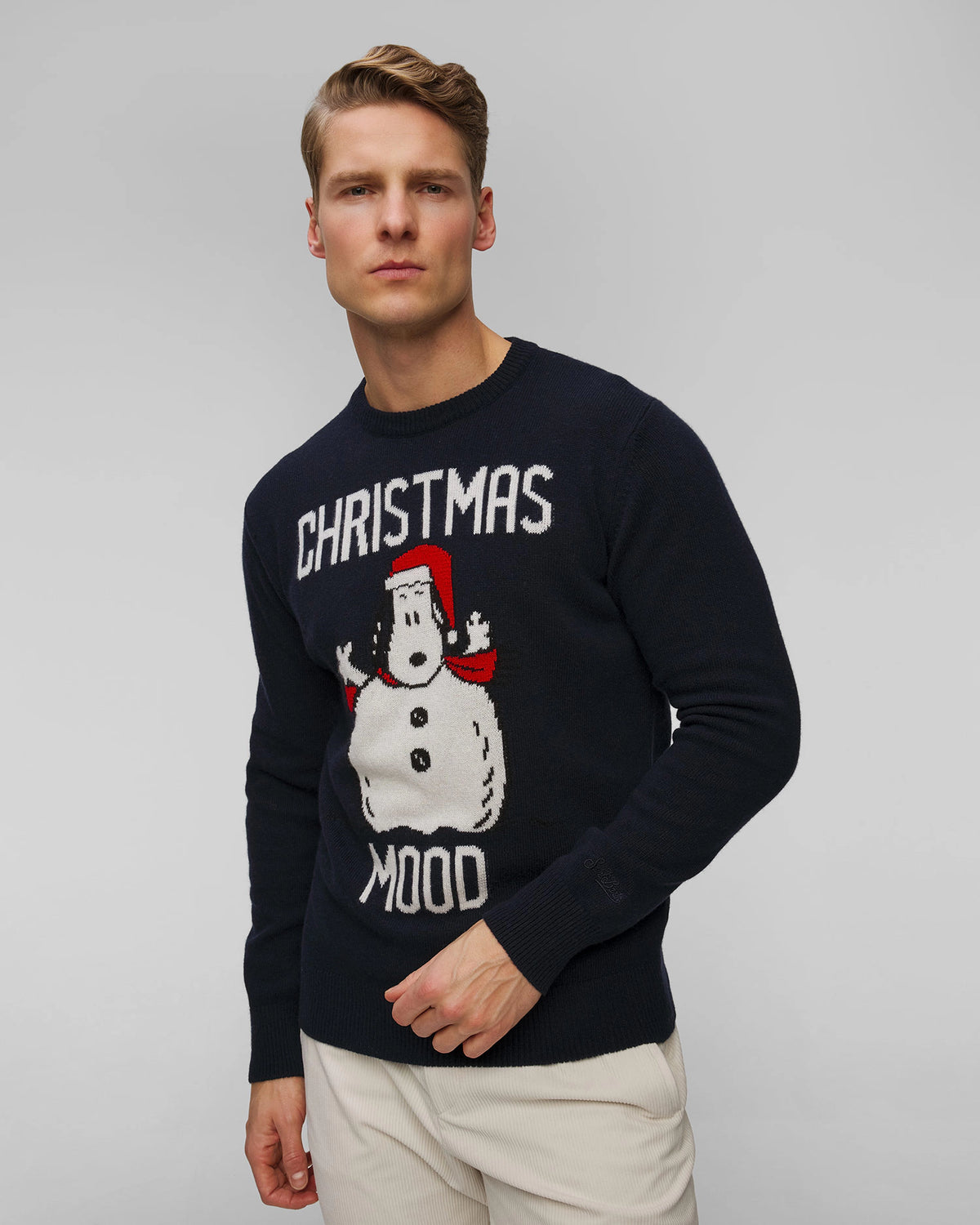 Heron Snoopy Snowman Sweater