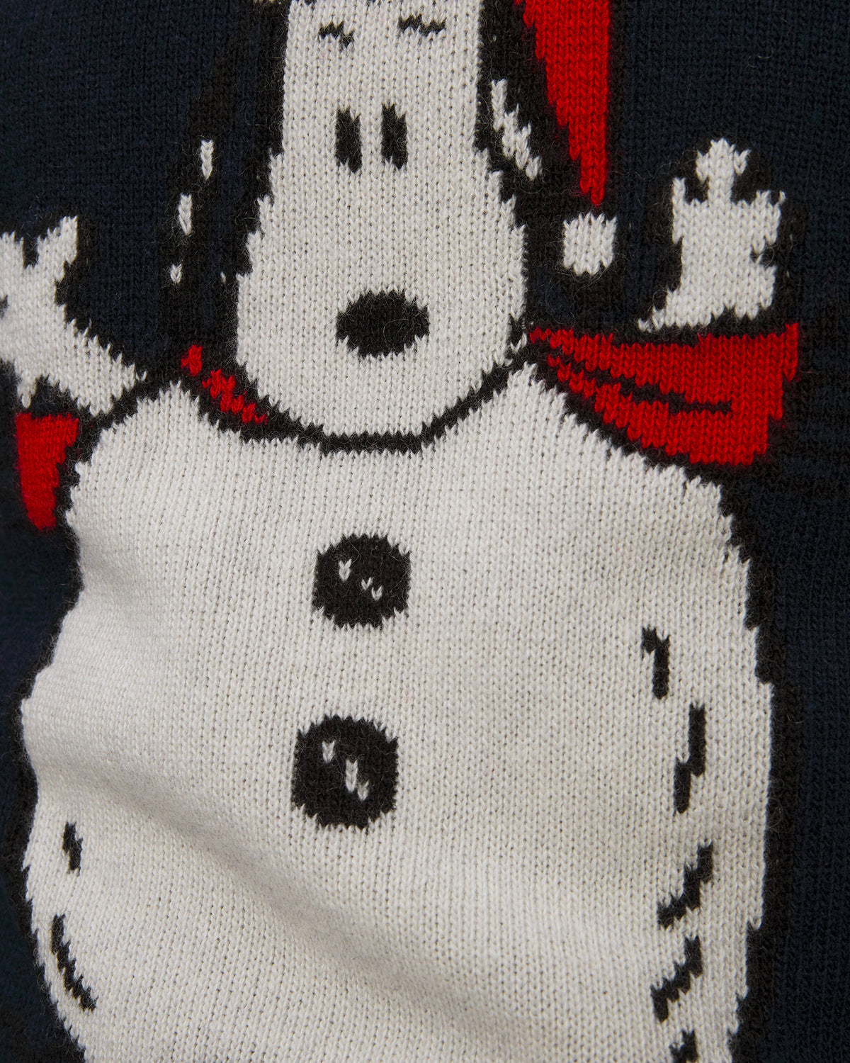 Heron Snoopy Snowman Sweater
