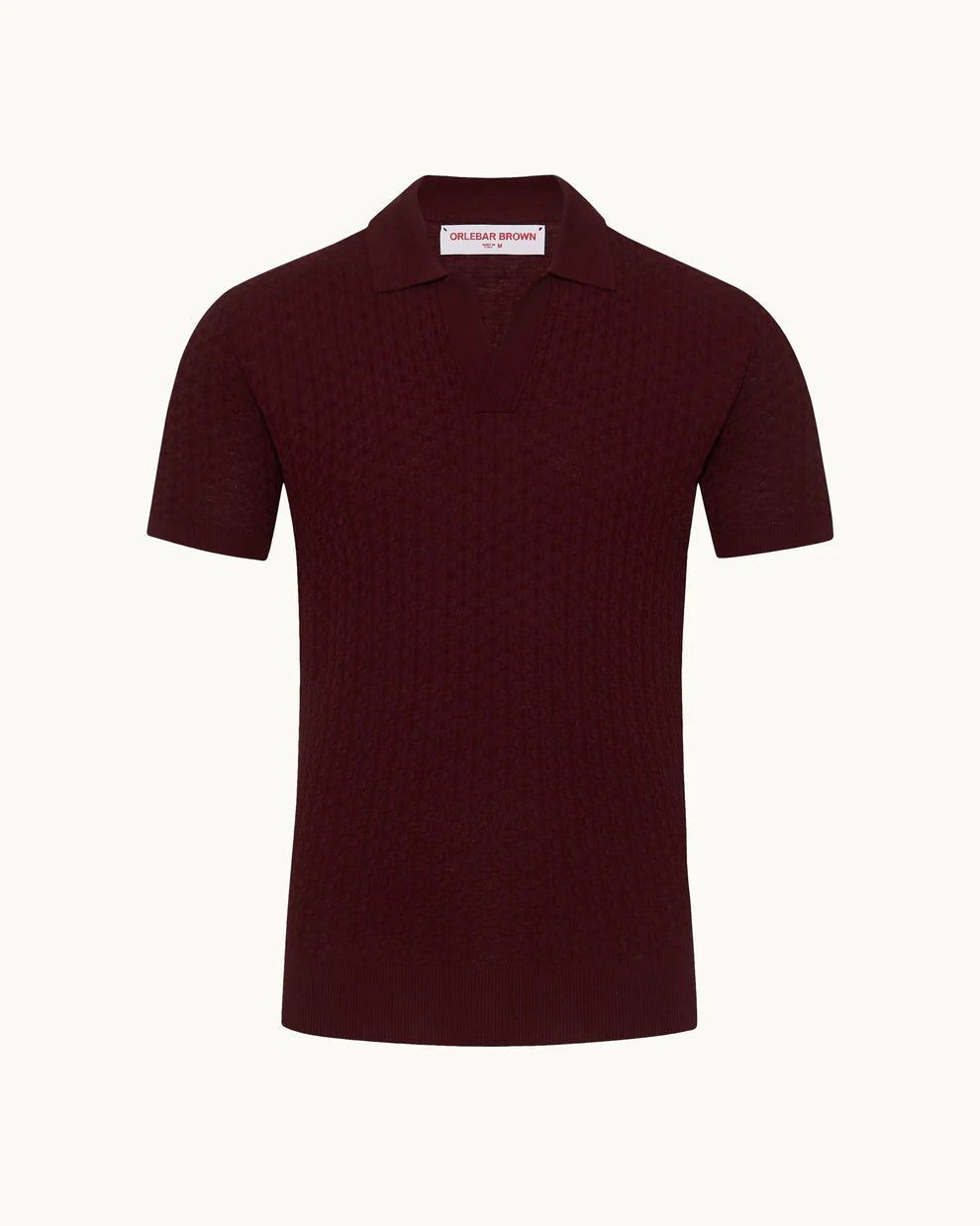 Horton Silk Knit Polo