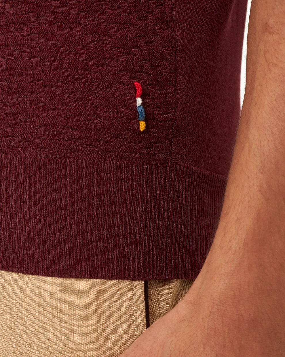 Horton Silk Knit Polo