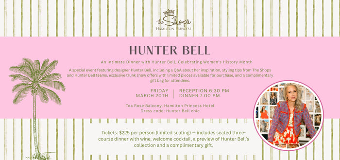 Hunter Bell Dinner Invitation