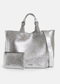 Hurry Metallic Shopper