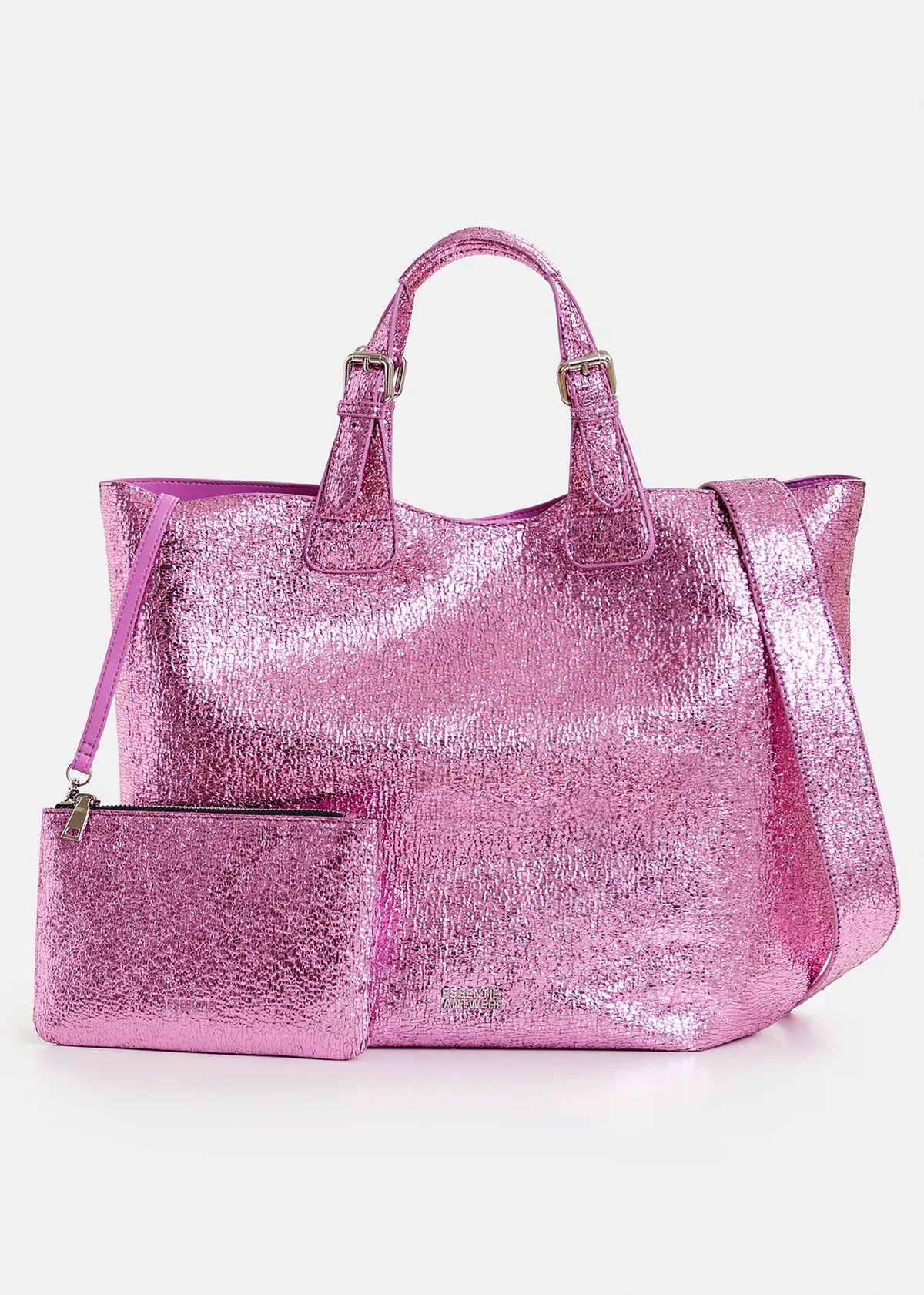 Hurry Metallic Shopper