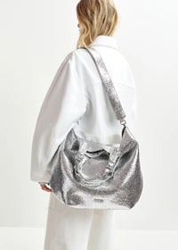 Hurry Metallic Shopper