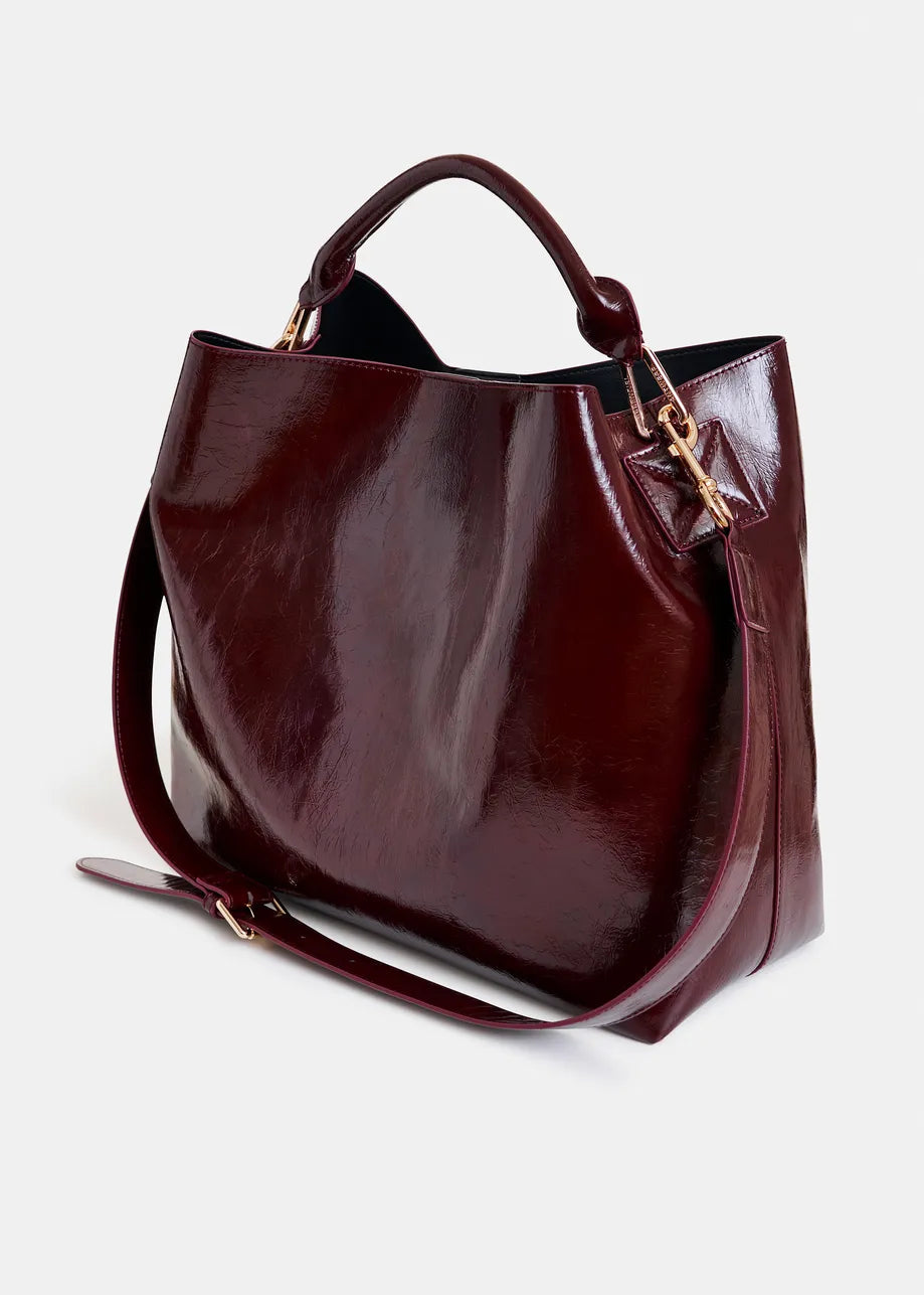 Shopper Bag with Detachable Shoulder Strap