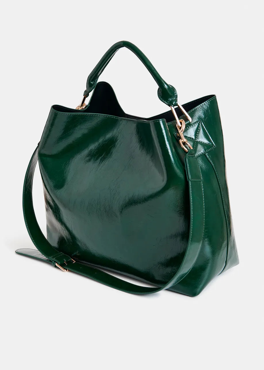 Shopper Bag with Detachable Shoulder Strap