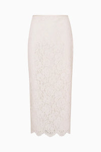 Ilse Lace Midi Pencil Skirt