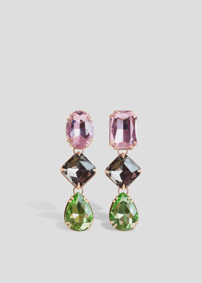Rhinestone earrings