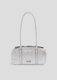Silver Metallic Shoulder Bag