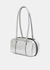 Silver Metallic Shoulder Bag