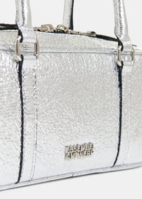 Silver Metallic Shoulder Bag