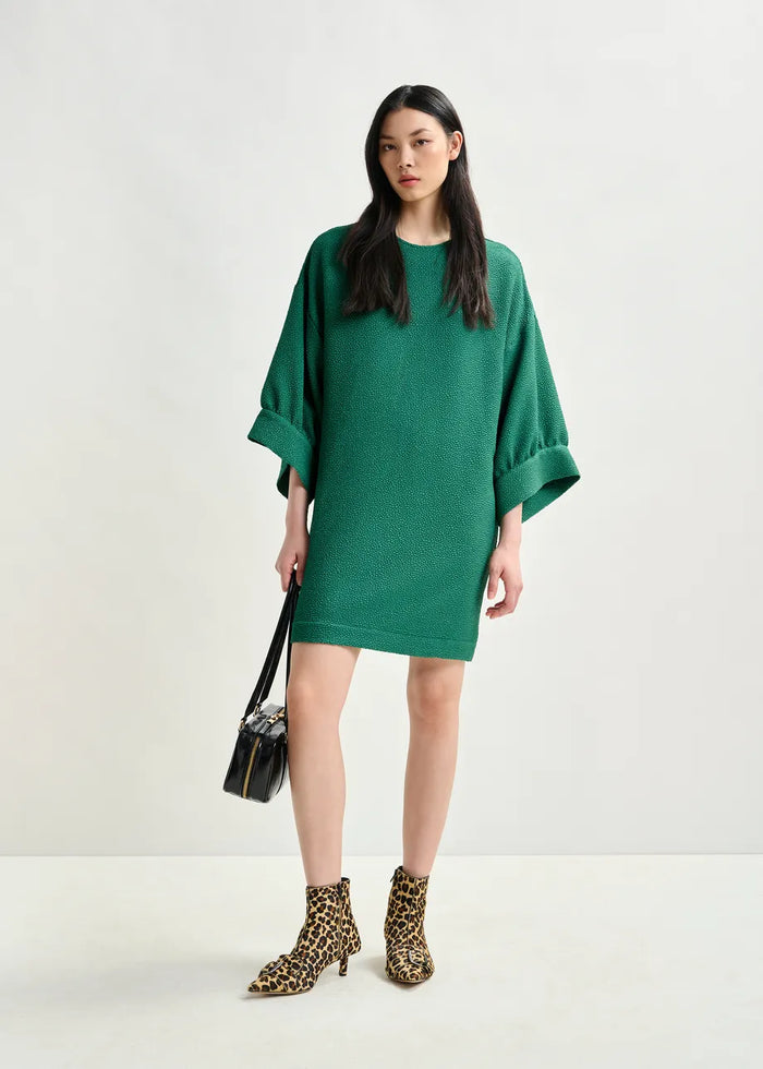 Mini Dress with Wide Sleeves