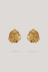 Iris Leaf Earrings