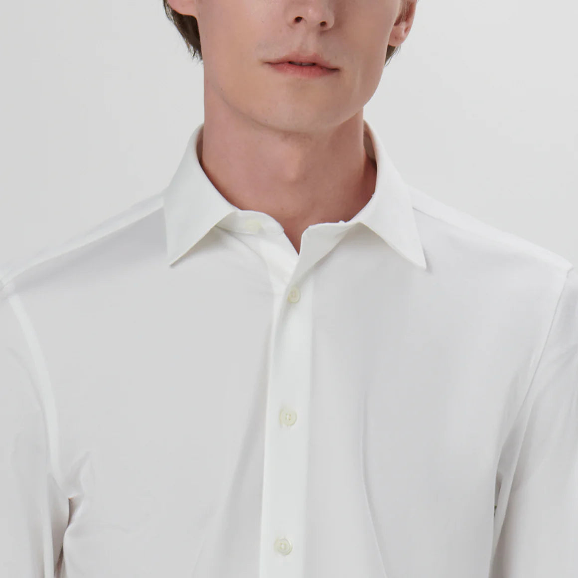 James Solid OoohCotton White Shirt