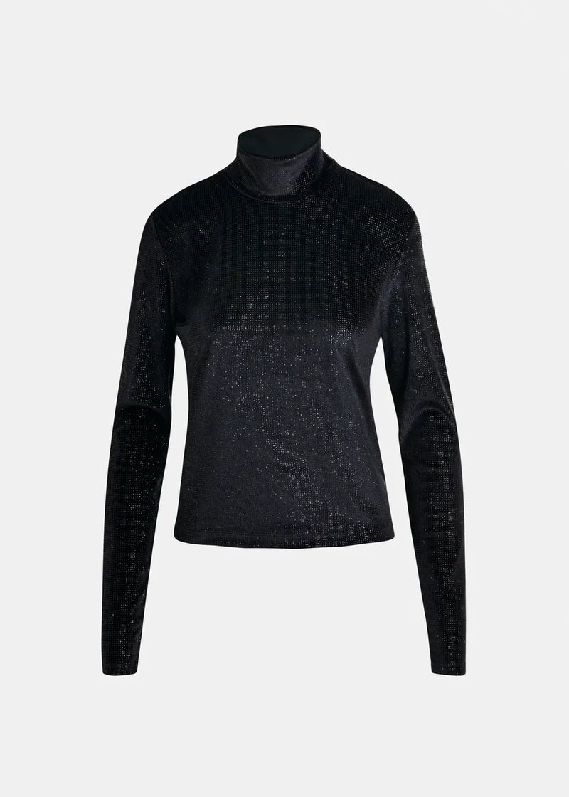 Indienne Stretch Turtleneck