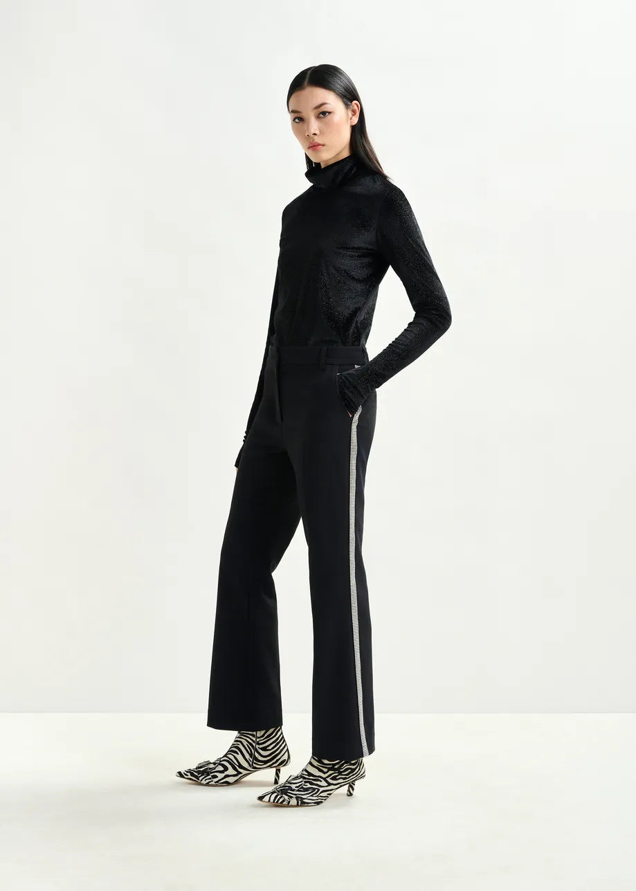 Indienne Stretch Turtleneck