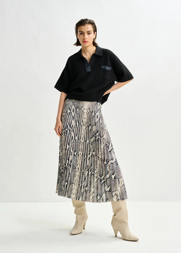 Indira Pleated Skirt