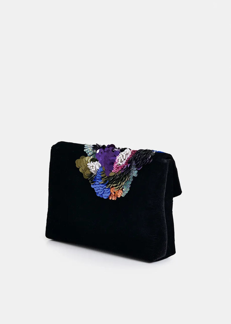 Intensify Sequin Beaded Pouch