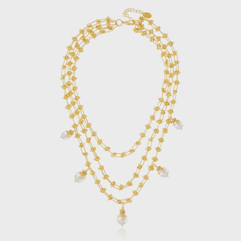 Intra Necklace Pearls