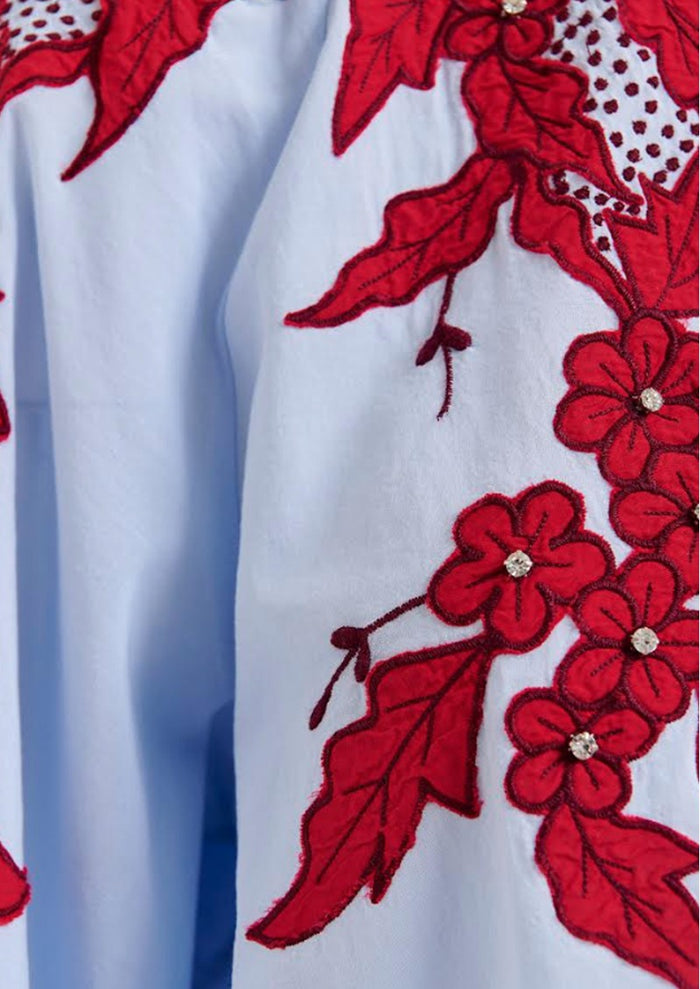 Ishmbay Embroidered Top