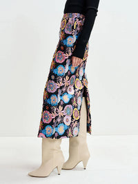 Ivy Jacquard Embellished Skirt