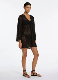 Stretch Lace Kaftan