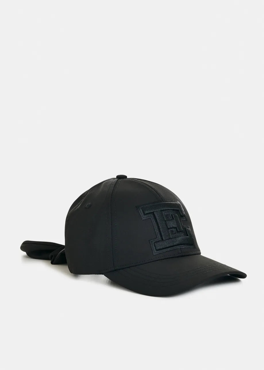 Baseball Cap with Bow Fastening