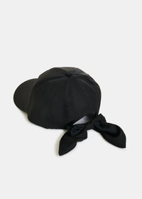 Baseball Cap with Bow Fastening