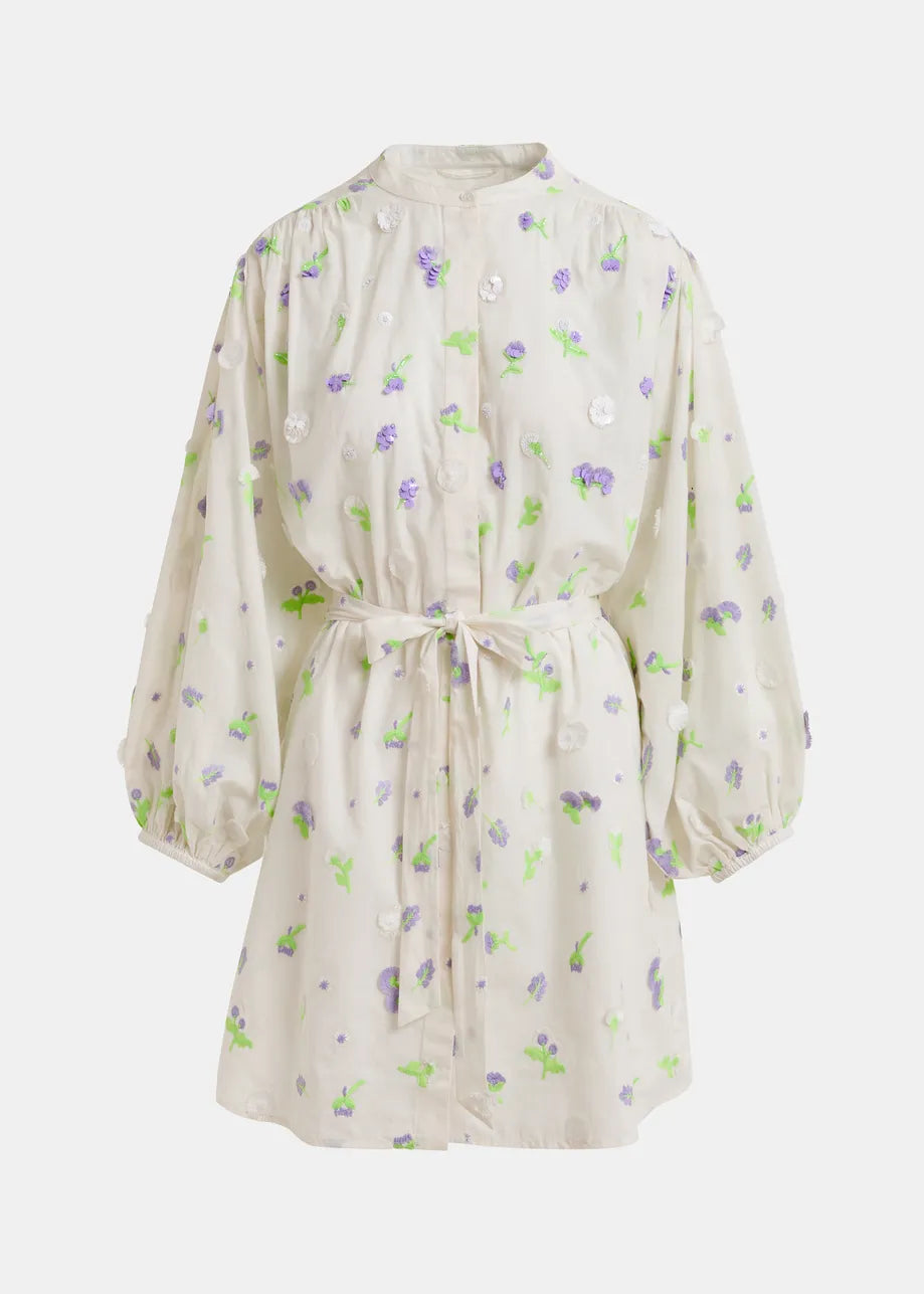 Jalen Embroidered Midi Dress