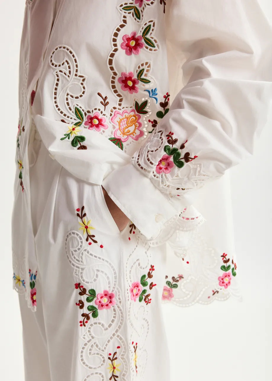 Janai Embroidered Pants