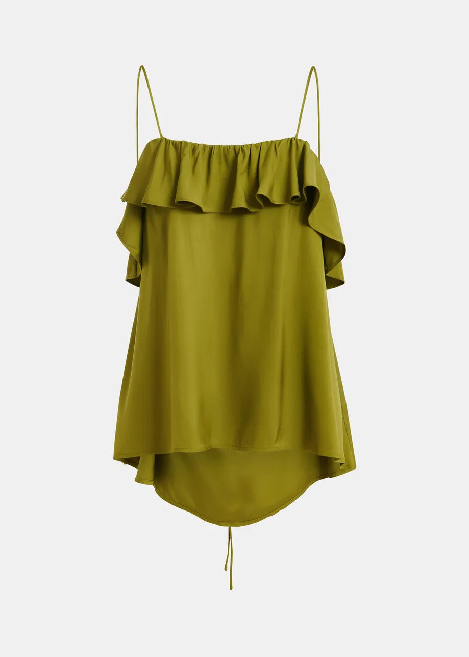 Janielle Ruffled Cami