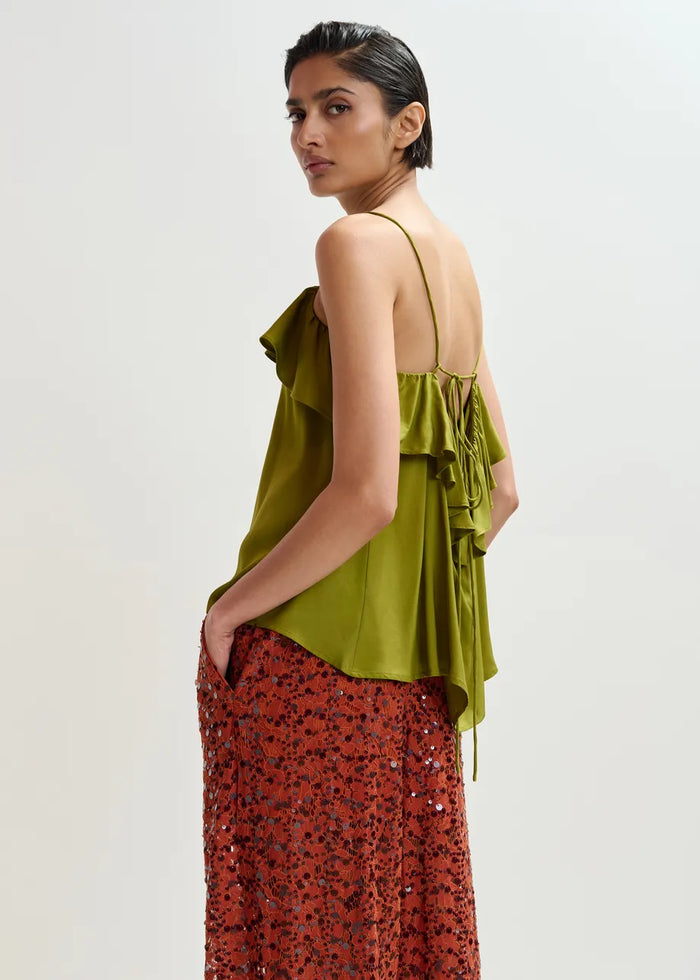 Janielle Ruffled Cami