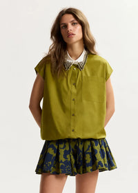 Janky Embellished Collar Shirt