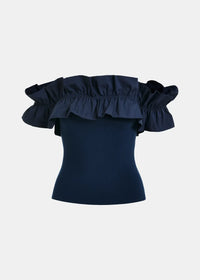 Jaqua Flower Knit Top