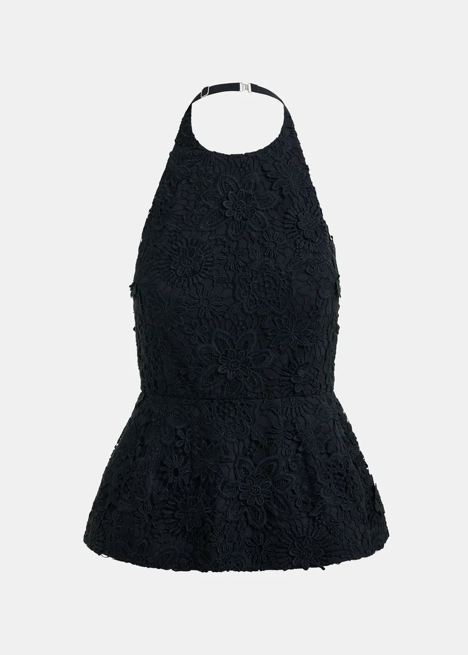 Jarot Lace Halter Top
