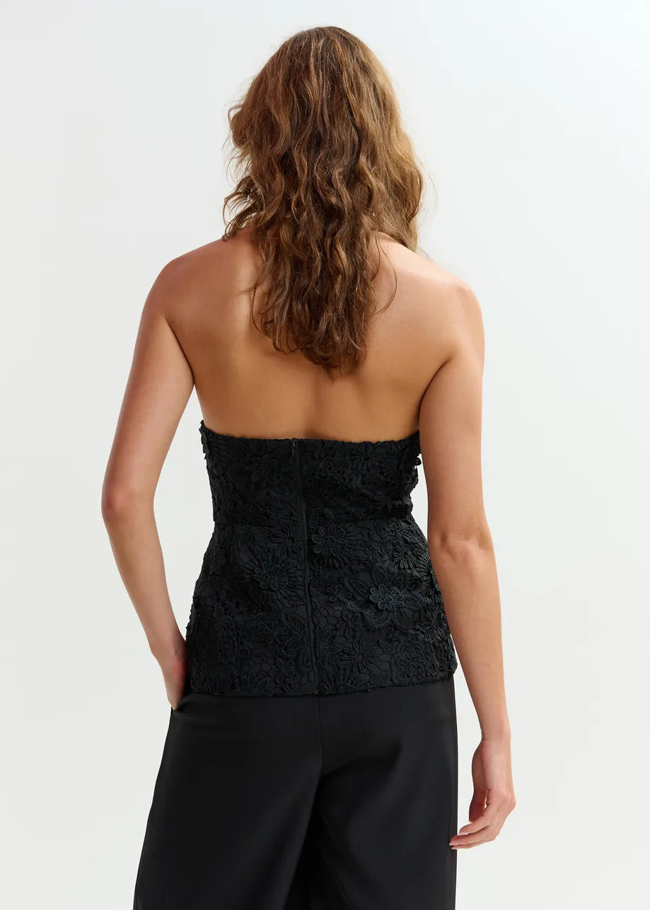 Jarot Lace Halter Top